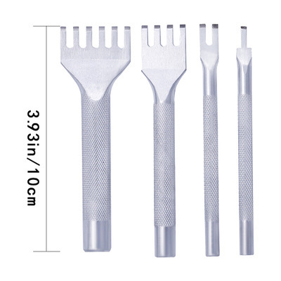 DIY皮革工具 平斩 一字斩 皮绳编织斩  手工手缝牛皮革皮艺 菱斩