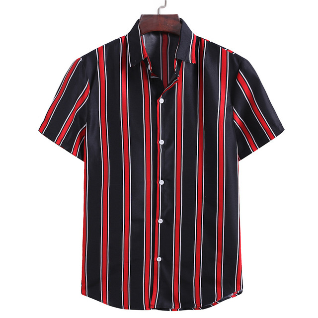 Men’s stripe casual business shirt