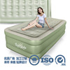 PVC Flocking Inflatable mattress Portable leisure time furniture Double household Outdoor camping travel Single Airbed