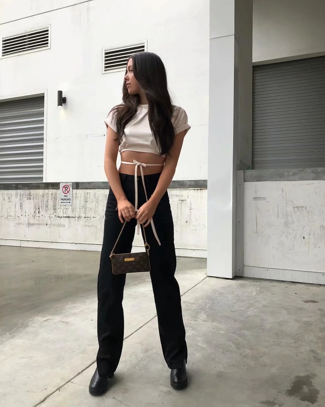 autumn new sexy high waist denim trousers NSHS46787