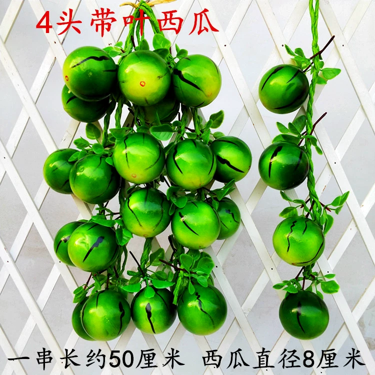 Vegetable model pendant fruit and vegetable window fake vegetable corn chili pepper, garlic decoration farmhouse fake fake