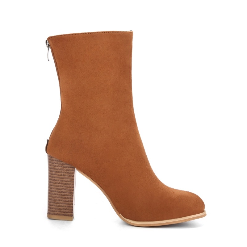 High Heels Ladies ANKLE BOOTS SHOES for Women Classic Knee
