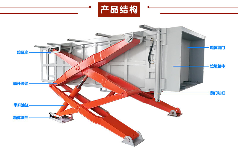 景區用 水平地埋式垃圾箱 地埋式垃圾處理中轉站 10方