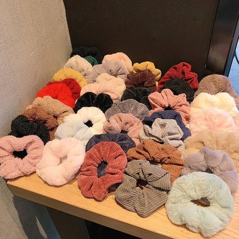 Women'S Gender Plush Cute Hair Scrunchies