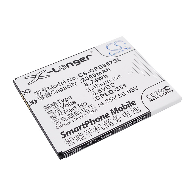 厂家直供CS适用Coolpad F2 8675 8675 HD 4G CPLD-351手机电池