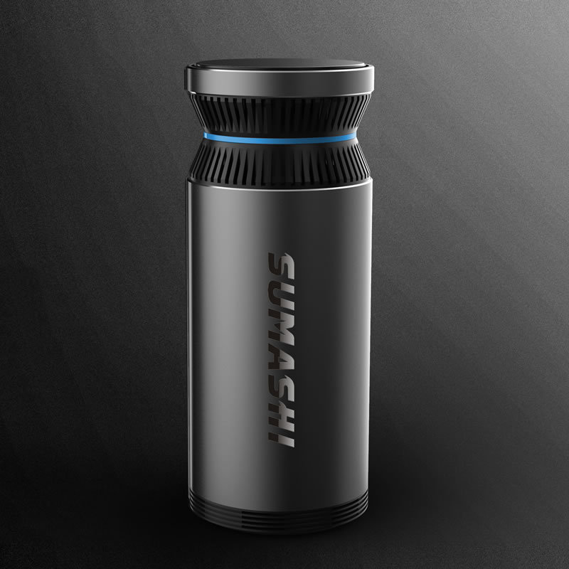 活性氧车载净化器 车载除味器 车载胎压胎温净化器|ru