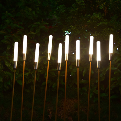 led磨砂棒景观芦苇灯 户外防水公园景区插地灯氛围装饰灯草坪灯