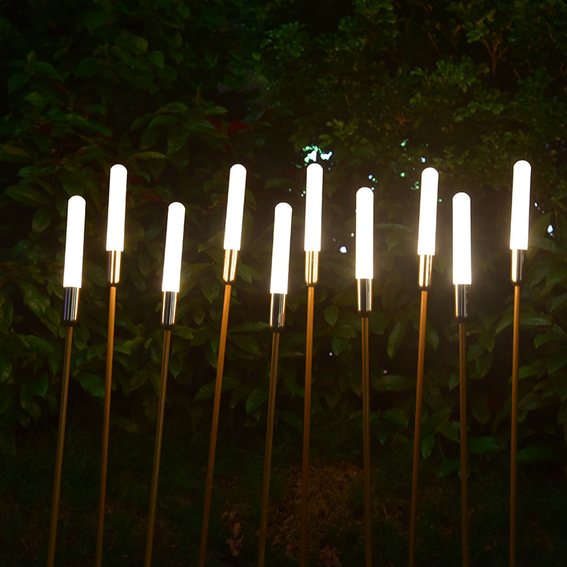 led磨砂棒景观芦苇灯 户外防水公园景区插地灯氛围装饰灯草坪灯