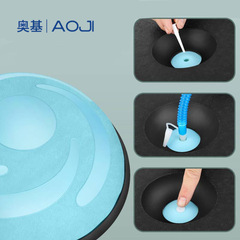 Factory Wave Ball Half Circle Ball Large Size Diameter 58CM Can Print LOGO New Sanding Style Yoga Half Sphere