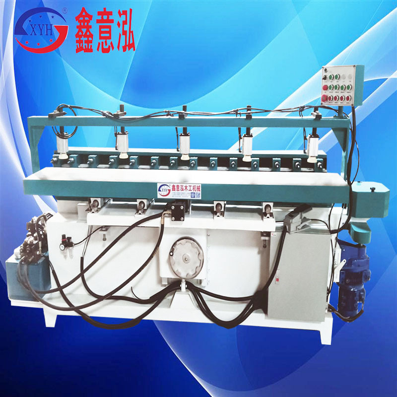 木工机械   家具设备 气动多轴钻铣槽机 6轴铣槽机榫眼机榫槽机