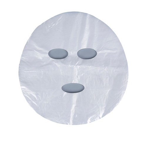 Disposable moisture-boosting beauty face mask for beauty salons, transparent face mask with a ghost face bag