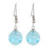 Blue Sky Baiyun Noctilucent Resin Ball Earrings manual Earrings Cross border Electricity supplier earrings