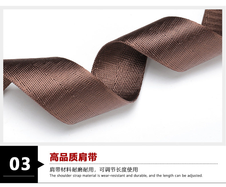 Túi đeo chéo nam da bò vân sần đựng tiền xu và máy tính bảng 8 inch — 0505 màu đen, Cà phê 0505, Màu nâu chi tiết 15