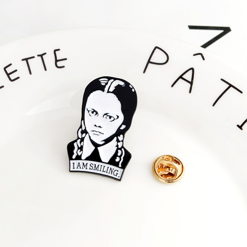 Stoving Varnish Design Fashion Pin Cartoon Alloy Stoving Varnish Unisex Brooches
