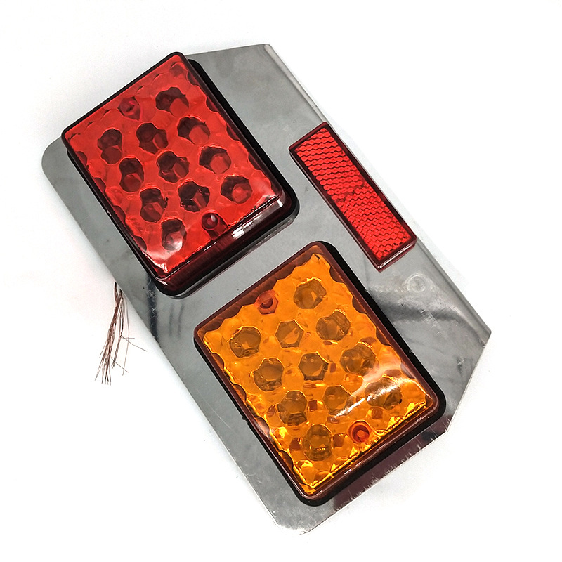 Universal LED luz lateral del camión luz lateral del remolque camión de señal de giro luz trasera del remolque luz lateral del remolque 12-24V