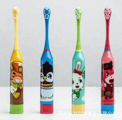 BD3002 声波儿童电动牙刷宝宝卡通牙刷备用彩盒 仅限老客户专拍|ms