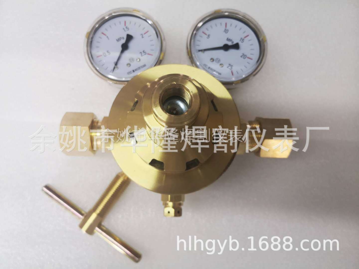 汇流排减压表 气体管道减压器调压器