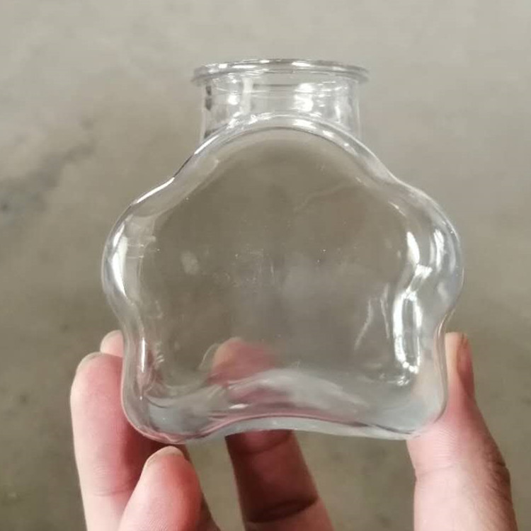 Fábrica al por mayor transparente de plástico para mascotas creativo DIY deseando botella de caramelo hecha a mano Arco Iris nebulosa estrella suerte botella vacía