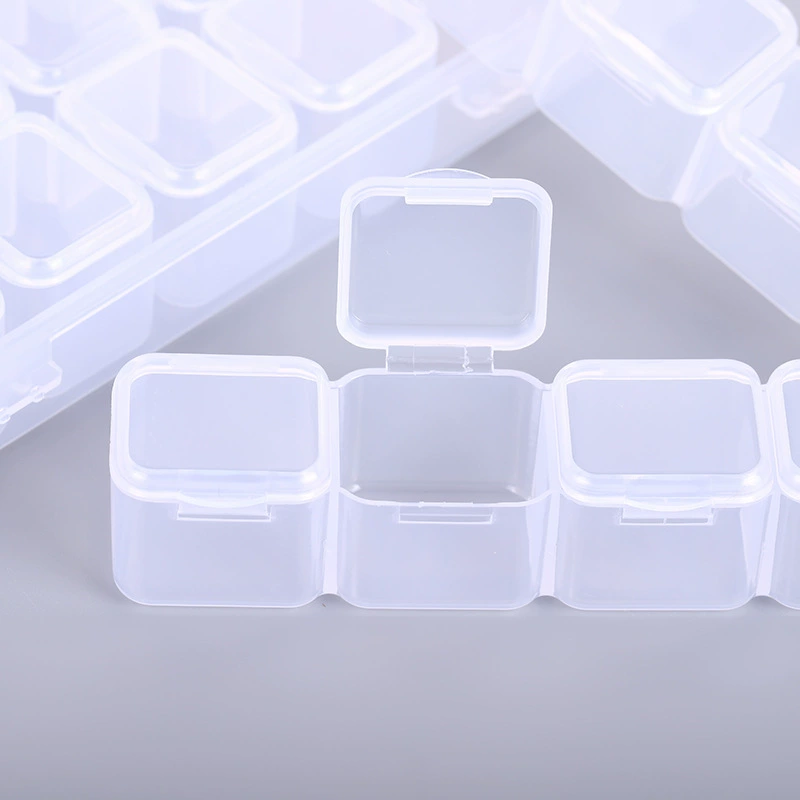 Diamond nail decoration, beads, detachable storage box, DIY, 28 cells
