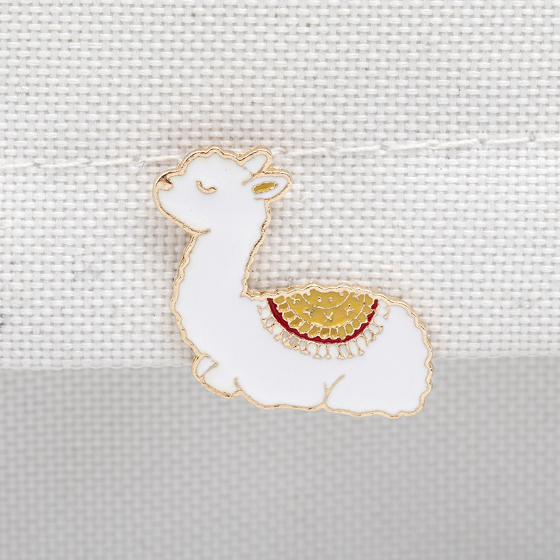 New Fashion Alpaca Alloy Drip Brooch display picture 3