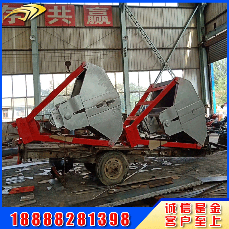 长期供应防城港抓沙抓斗起重机抓斗酒厂抓取酒糟用不锈钢抓斗机械