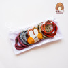 High -elastic rubber band hair Tie hair ring good quality zipper bag bags for hair ropes, multiple multi -color Korean head rope hot models