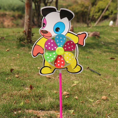 Scenic area temple fair stall supply fish windmill three-dimensional windmill traditional nostalgic toys children's small windmill wholesale