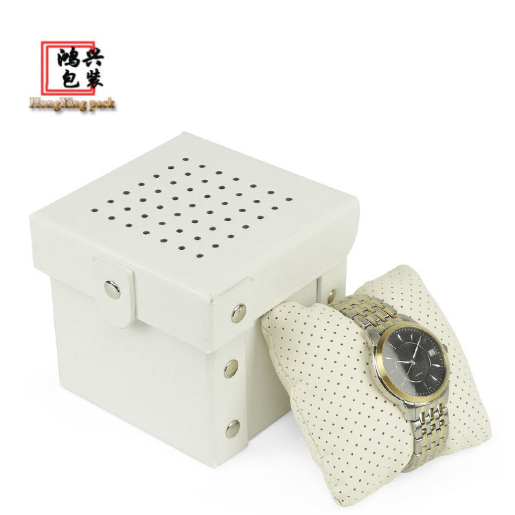 Dongguan manufacturers custom-made watch box custom LOGO boutique flip pu table box square packaging box