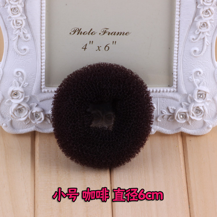 Molde para Moños de Pelo Tipo Donut para Mujeres, Molde para Moños Esponjosos para Niñas, Coletero para Moños, Accesorio para el Cabello Estilo Coreano.