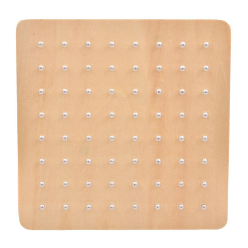 Montessori nail board teaching aids geometric figures creative nail board shape cognitive kindergarten early education educational intelligence development toys