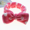 Demi-season cute hairgrip with bow, headband, face mask for face washing, South Korea, Korean style