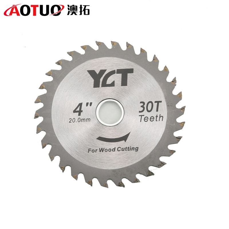 Hoja de sierra de madera de acero de alta velocidad Accesorios de molino eléctrico Hoja de corte Hoja de sierra circular sin rebabas Hoja de sierra de aleación de madera