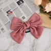 Red hairgrip with bow, hairpin, hairpins, hair accessory, simple and elegant design, Lolita style