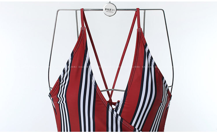   new retro one-piece triangle bikini  NSHL4471