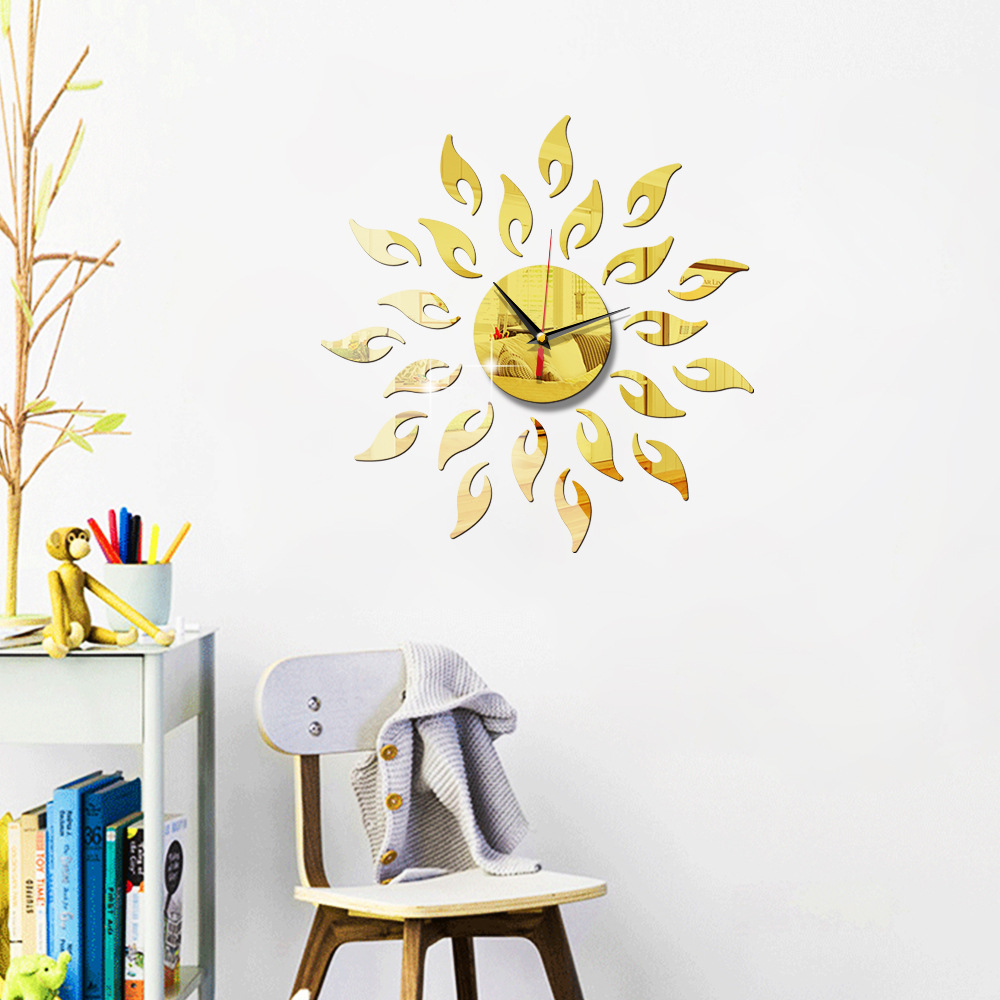 Hot selling DIY acrylic mirror sunflower...