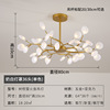 Scandinavian ceiling lamp for living room, modern and minimalistic creative lights