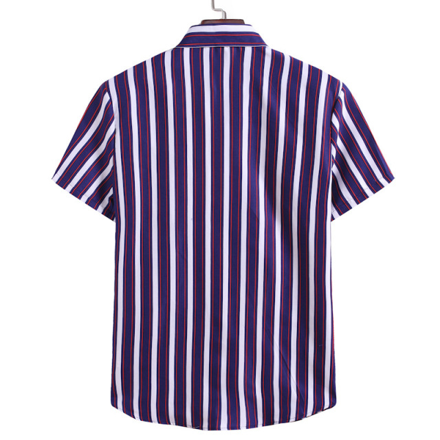 Men’s stripe casual business shirt