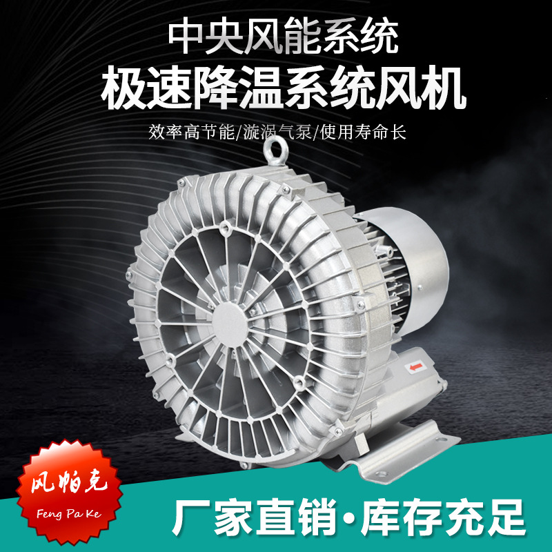 2HB810-AH17水产养殖油气熔喷布机设备专配高压漩涡风机气泵