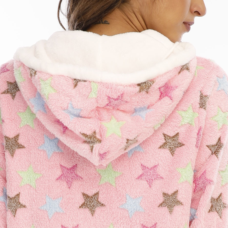 pigiama intero in flanella per donna autunno e inverno Natale Halloween vestiti per la casa_voghion.com