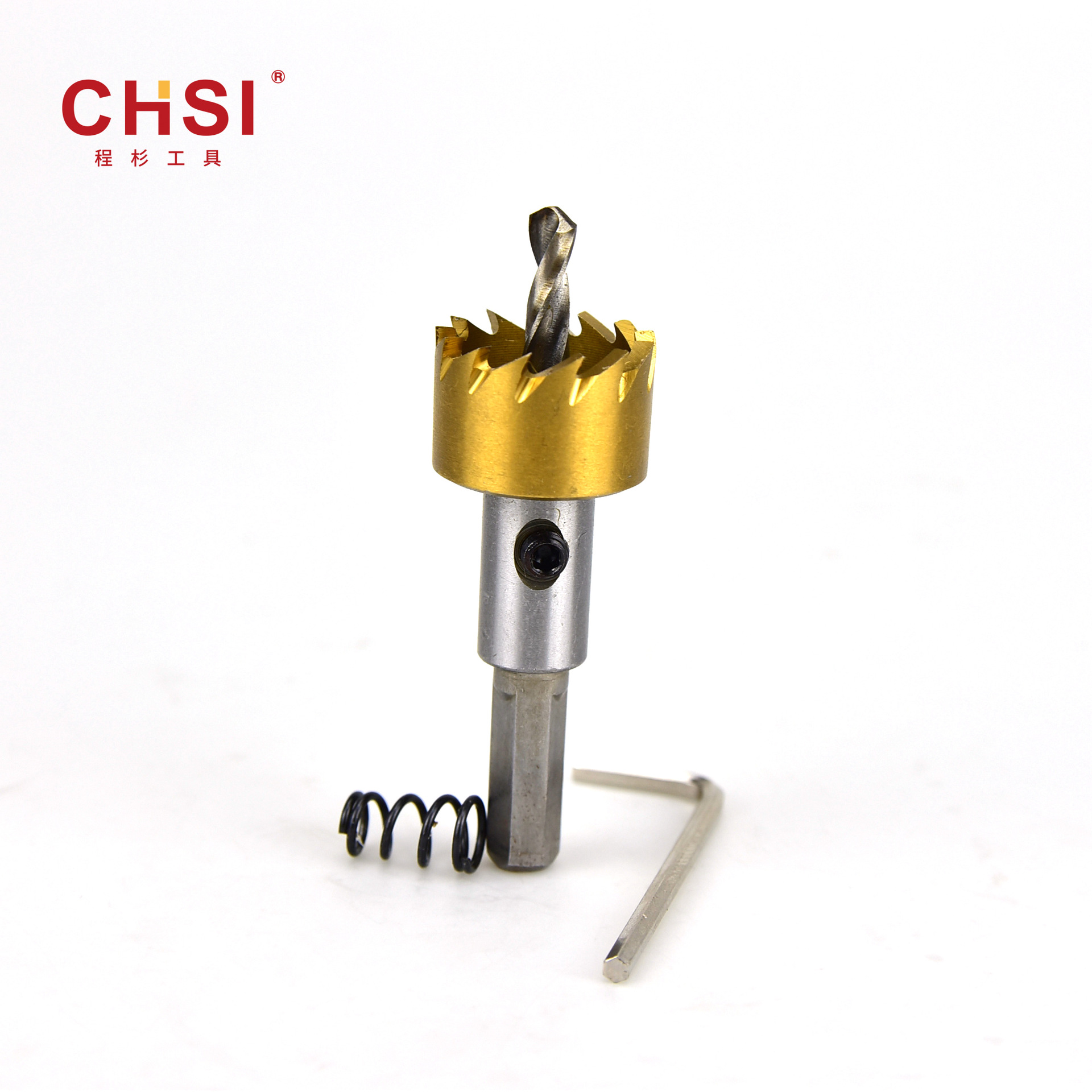 5件套HSS高速钢开孔器 薄板扩孔16-30mm镀钛开孔器 不锈钢开孔器-阿里巴巴
