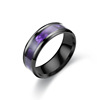 Purple ring stainless steel for beloved, suitable for import, European style