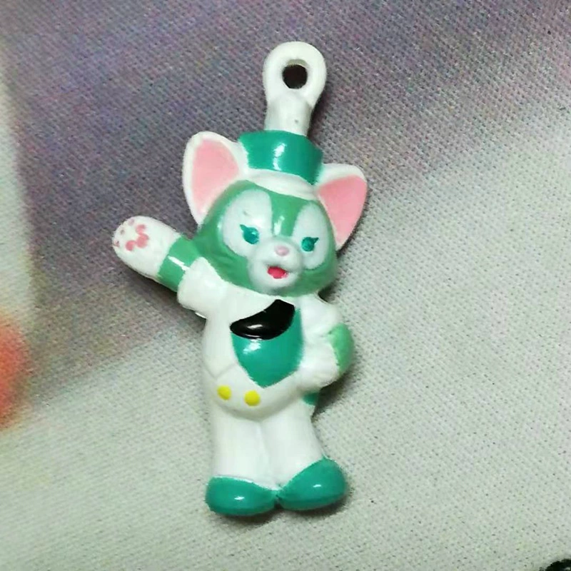 Кукольное очарование (Slotcal) Painter Cat & Duffy Bear Q-Version, ABS 2.5–3 см милые аксессуары для телефона