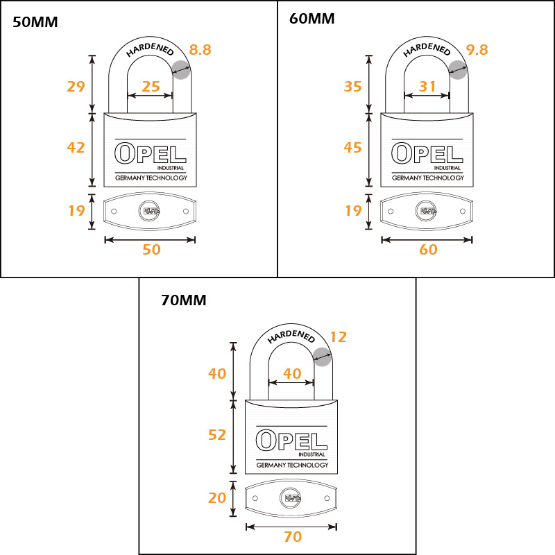 OPEL多槽电脑普通锁DM-DC合集
