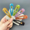 Acrylic hairgrip, bangs, hairpins, hair accessory, wholesale, suitable for import