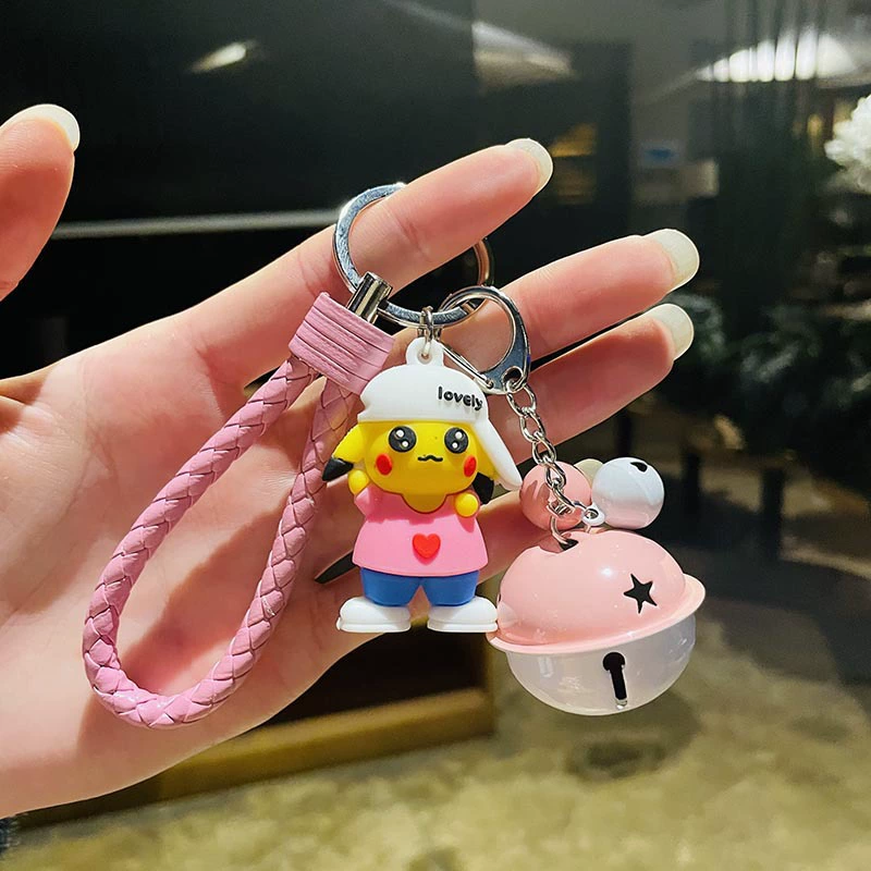 Creative cartoon doll, cute keychain, car keys, backpack, pendant, for beloved, Birthday gift