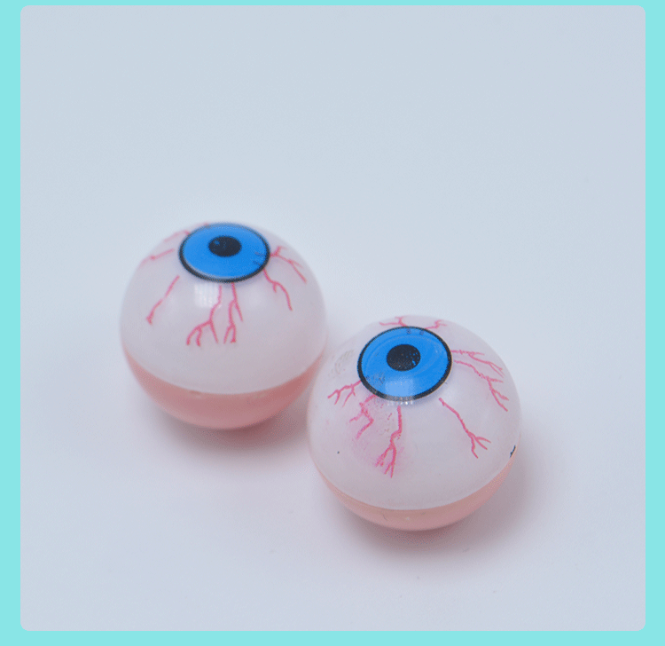 Halloween costume simulation, disgusting and scary eyeball props, prank and prank eyeball toys wholesale detail image 3