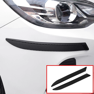 Qapı və bamper qoruyucu zolaqlar protective sticker universal front - 10-bumper-pure-black-a-pair