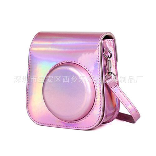  Amazon hot selling instant mini11 camera bag striped camera bag
