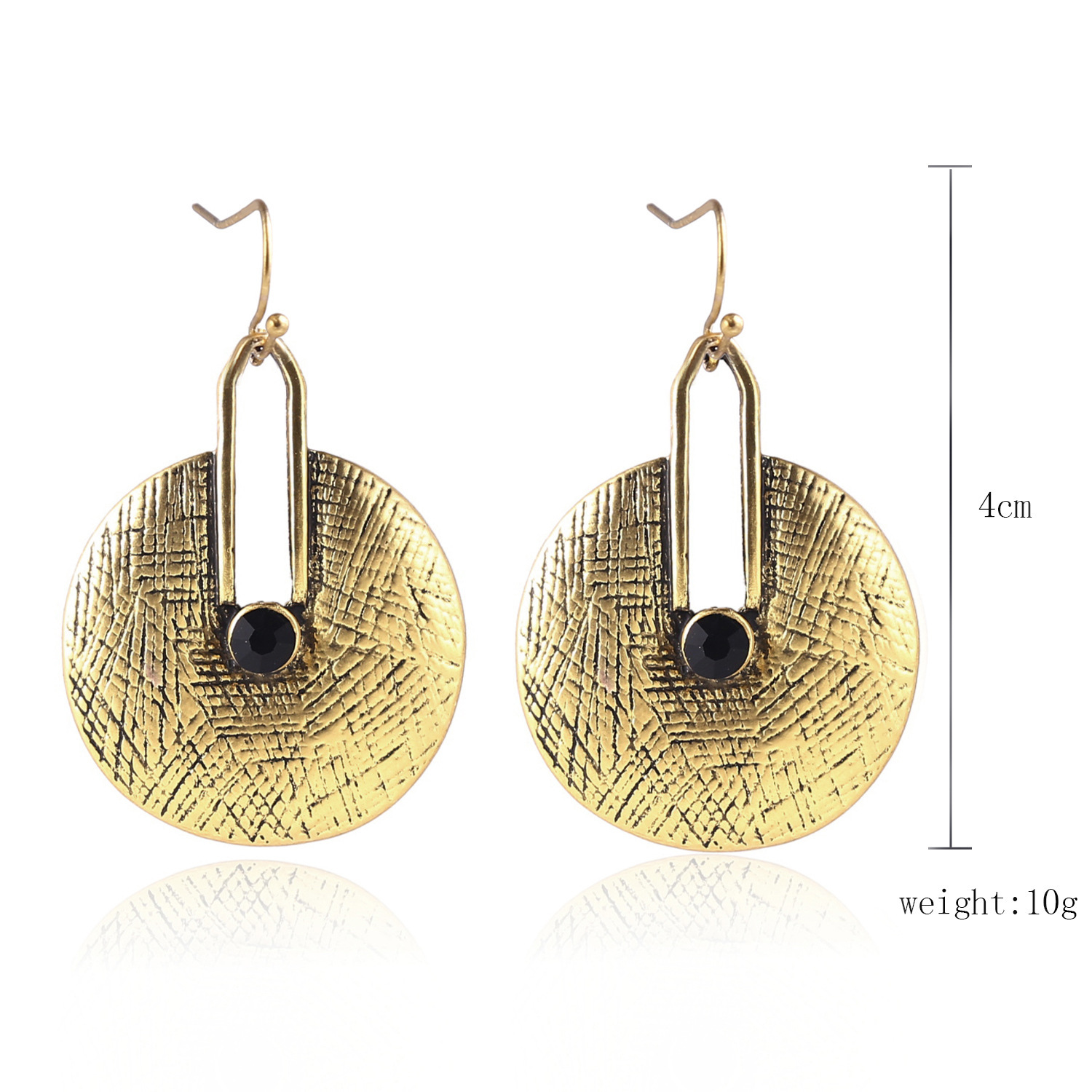 Nihaojewelry Creative Geometric Fashion Exaggerated Earrings Wholesale display picture 17