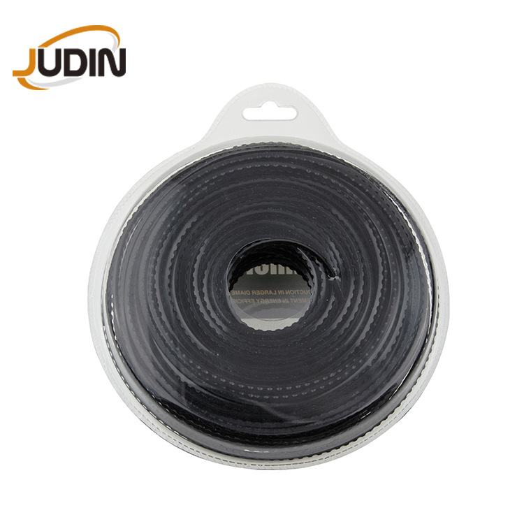 锯齿打草绳 黑色银灰色锯齿Trimmer line割草线